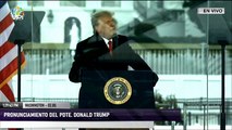 En Vivo desde Washington - Pronunciamiento del presidente Donald Trump