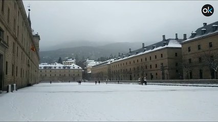 Así ha dejado ‘Filomena’ el Monasterio de El Escorial
