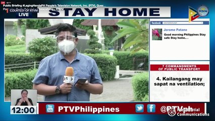 Laging Handa public briefing | Monday, January 11