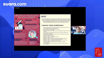 LIVE STREAMING: Menguji Keamanan dan Kesiapan Vaksin Covid-19