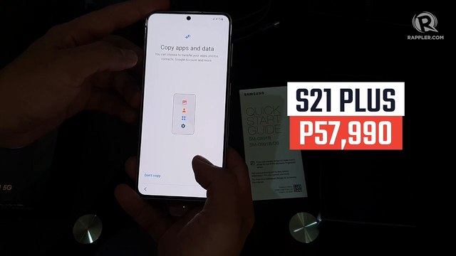 TechRap: Unboxing the Samsung Galaxy S21