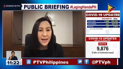 Laging Handa public briefing | Saturday, January 16