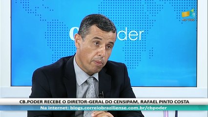 CB.Poder: Rafael Pinto Costa,  diretor-geral do Centro Gestor e Operacional do Sistema de Proteção da Amazônia