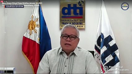 Harry Roque virtual press briefing | Monday, January 25