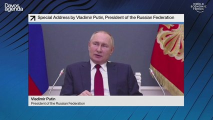 Putin addresses virtual World Economic Forum