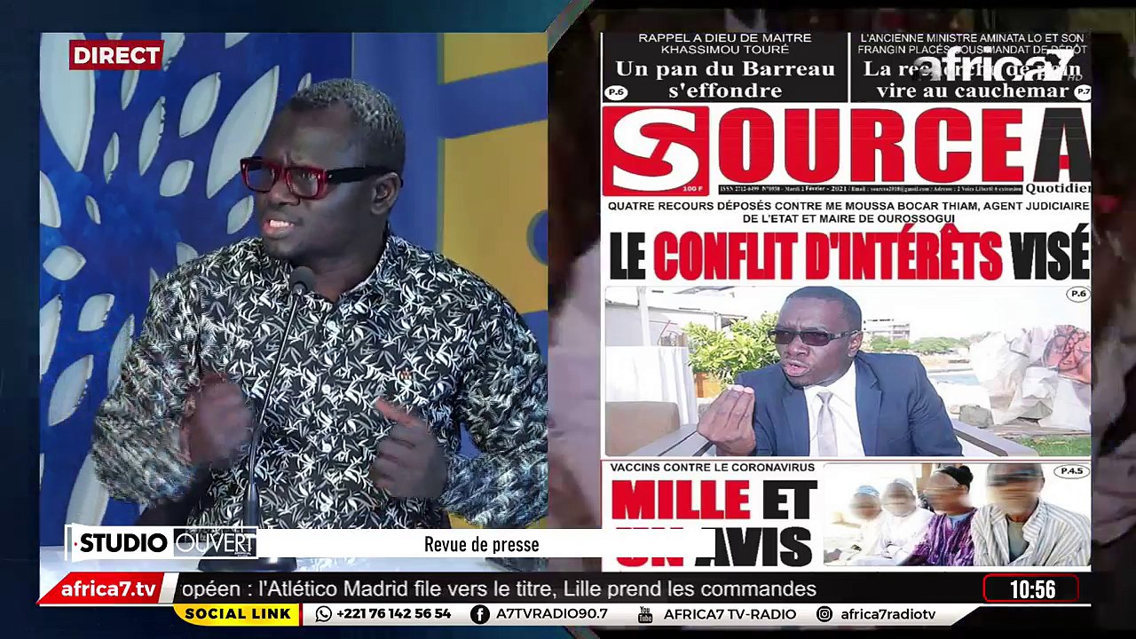 STUDIO OUVERT DU 02 02 2021