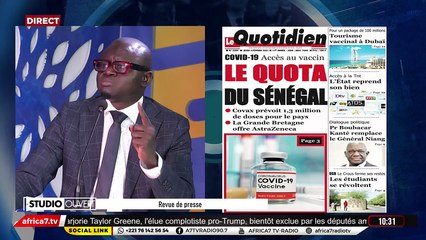 STUDIO OUVERT DU 04 02 2021