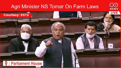 LIVE: Agri Minister NS Tomar On Farm Laws
