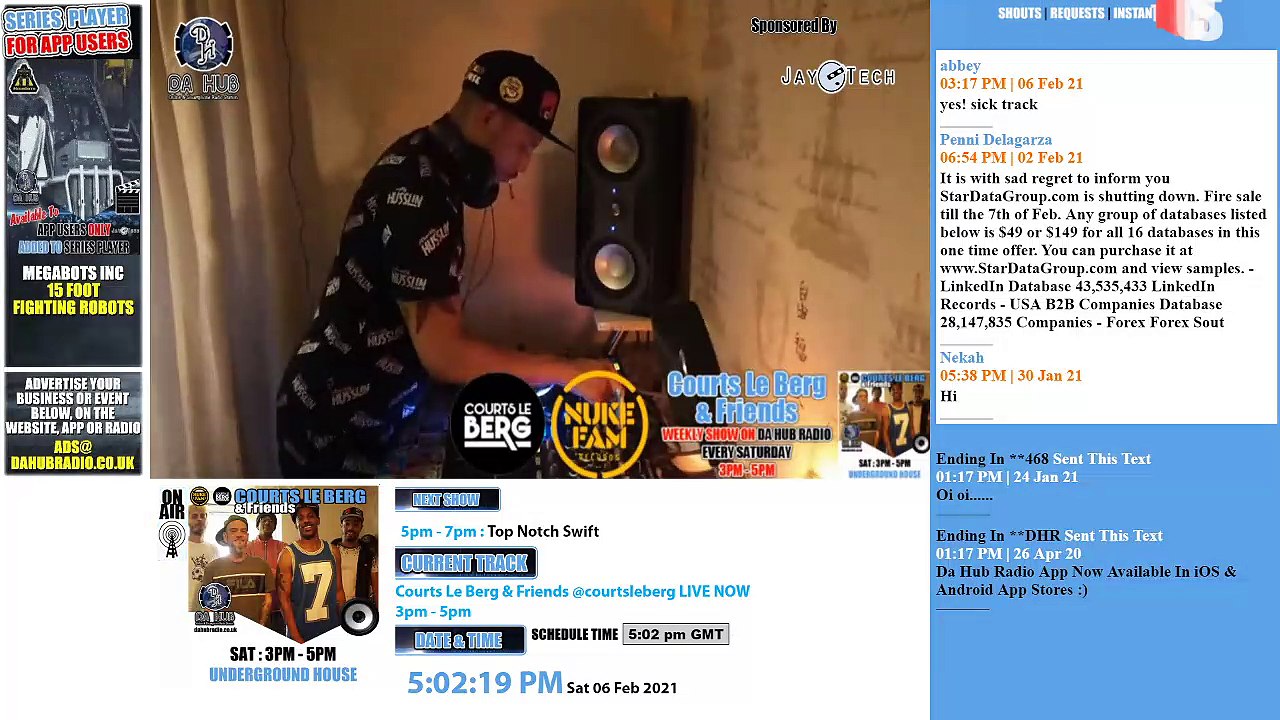 Da Hub Radio - LIVE