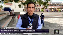 Desde Quito - Desarrollo de la jornada electoral en Ecuador