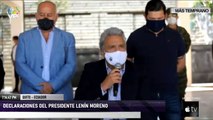 Desde Ecuador - Presidente Lenín Moreno ejerció su derecho al voto
