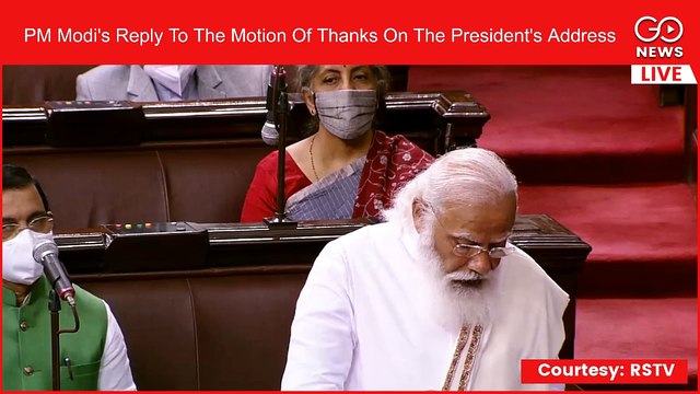 LIVE: PM Modi's reply to the motion of thanks on the President's Address in the Rajya Sabha