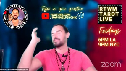 “RTWM TAROT LIVE” with Raphaël Pathé - RAPHAEL THE WORLDS MEDIUM