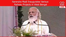 LIVE: Narendra Modi Inaugurates Various Railway Projects in West Bengal