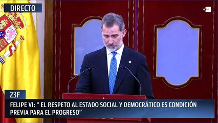 En directo: El 40 aniversario del 23F en el Congreso