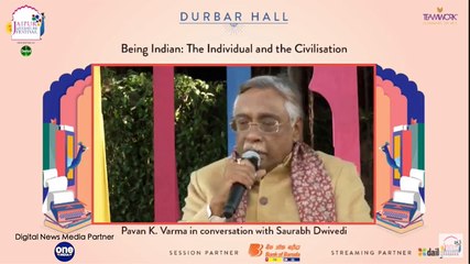 Скачать видео: JLF 2021 - Being Indian: The Individual and the Civilisation