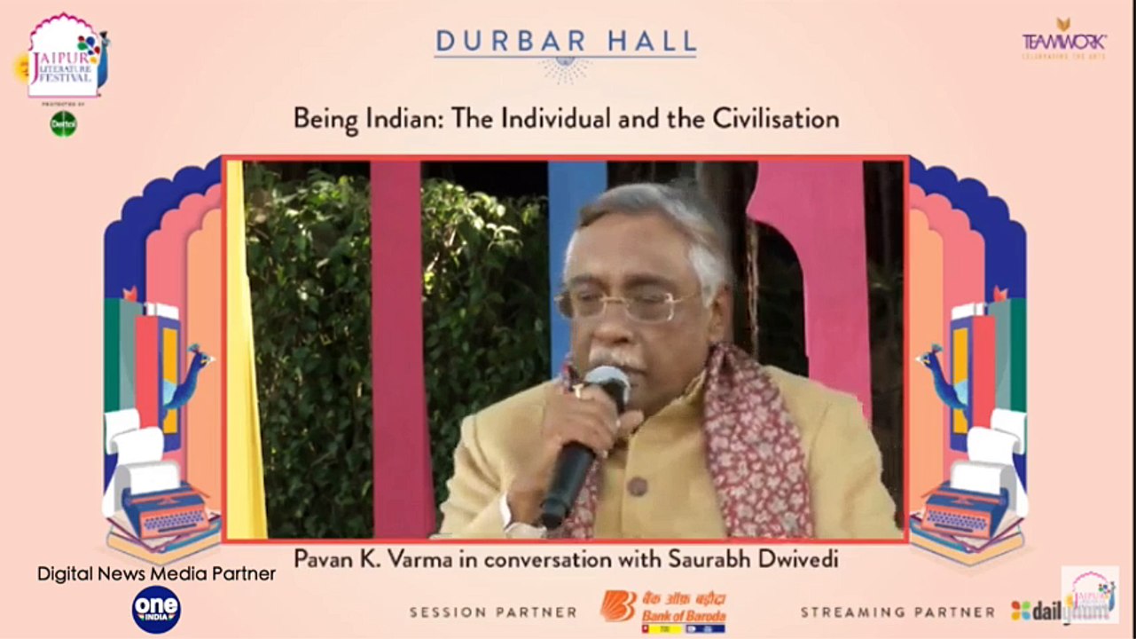 JLF 2021 - Being Indian: The Individual and the Civilisation