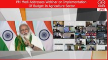 PM Modi Addresses Webinar on Implementation of Budget in Agriculture Sector