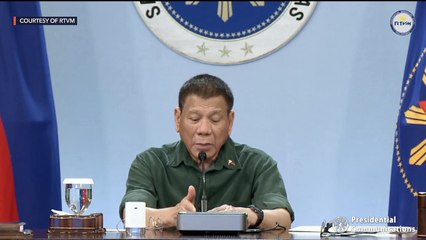 President Duterte's recorded message to the nation | Monday, March 2