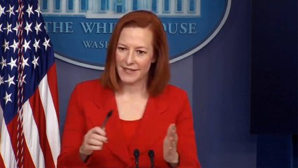 White House press secretary Psaki holds daily news briefing