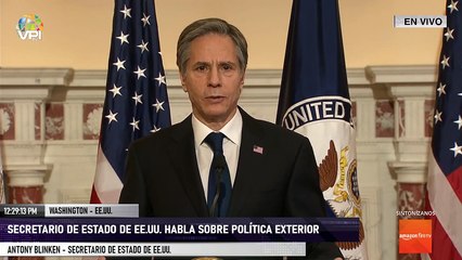 En Vivo desde Washington - Pronunciamiento del departamento de estado sobre política exterior