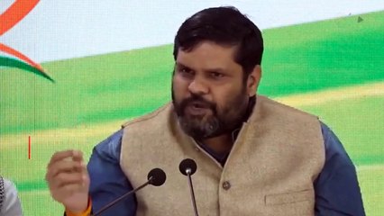 Congress Party Briefing By Rajeev Shukla and Gourav Vallabh at AICC HQ