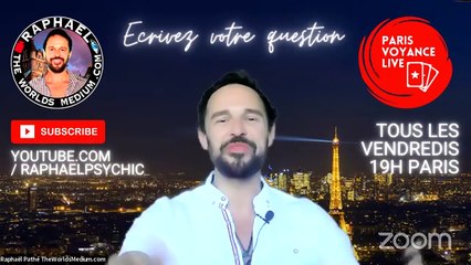 “PARIS VOYANCE LIVE” avec RAPHAËL PATHÉ THE WORLDS MEDIUM