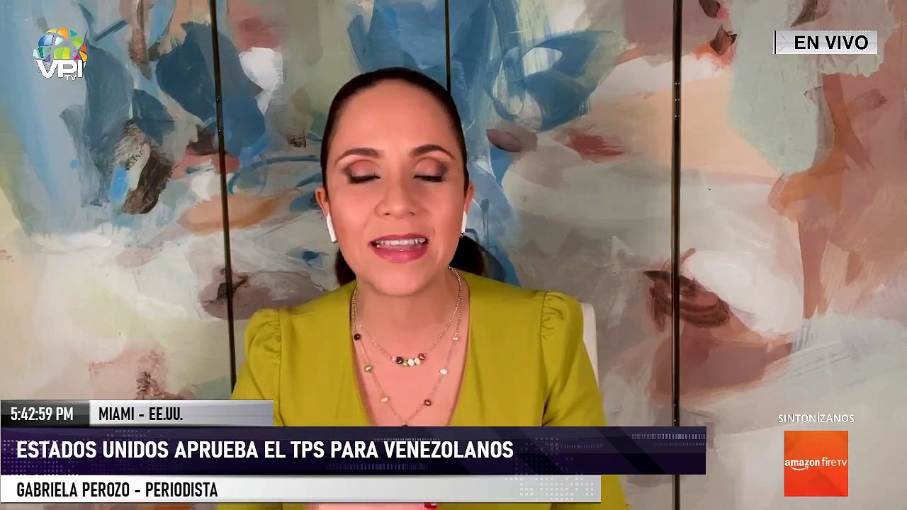 En Vivo - Estados Unidos aprueba el TPS para ve...