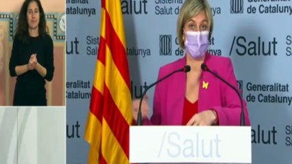 Roda de premsa del Govern per anunciar les noves mesures per Setmana Santa