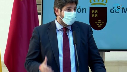 Rueda de prensa de Fernando López Miras