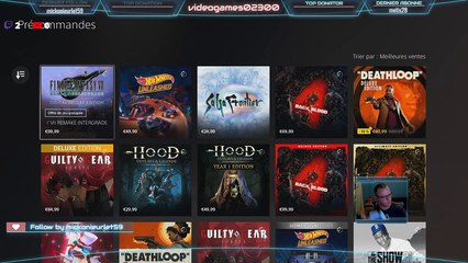 [FR][PS5] live sur divers jeux proposer