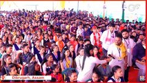 Rahul Gandhi interacts with College Students at Lahowal, Dibrugarh, Assam