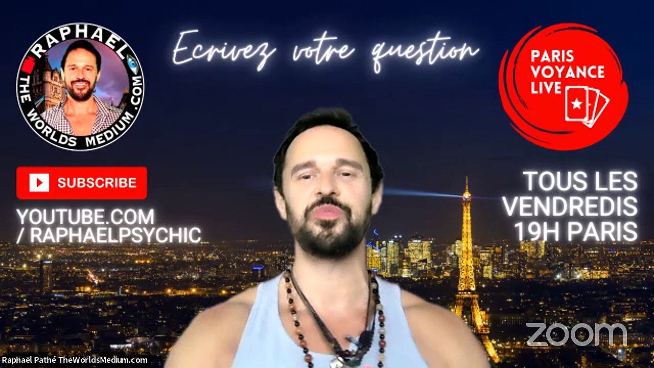 “PARIS VOYANCE LIVE” avec Raphaël Pathé - THE WORLDS MEDIUM