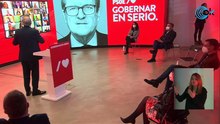 Presentación de la campaña de Ángel Gabilondo con la intervención de Pedro Sánchez