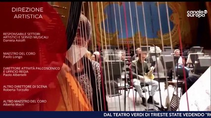 Скачать видео: Dal Teatro Verdi di Trieste ROSE Concerto Evento in occasione della giornata internazionale della donna 2021