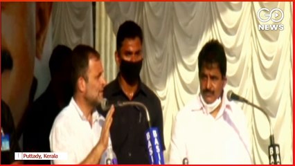@RahulGandhi addresses Corner Meeting in Puttady, Kerala #KeralaAssemblyElections2021
