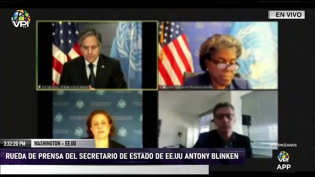 En Vivo Desde Washington - Rueda de prensa del Secretario de estado de EE.UU Antony Blinken