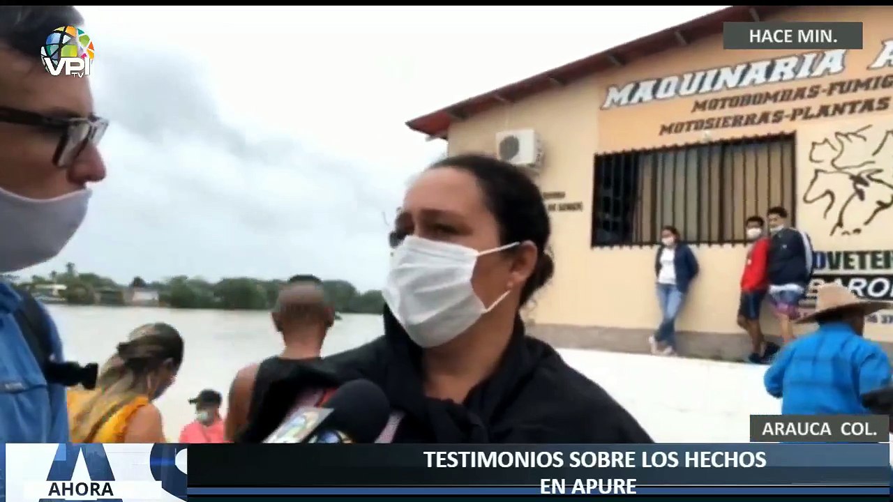 Testimonios de las personas que llegan a Arauca - Ahora