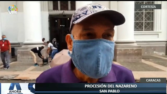 Procesión del Nazareno de San Pablo en Caracas - Ahora