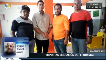 Liberados periodistas de NTN24 y activistas de funda redes - Ahora