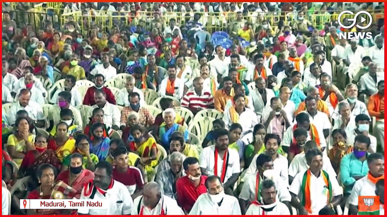 PM @narendramodi Addresses Public Meeting In #Madurai, #Tamil Nadu  #PMModi #NarendraModi #BJP #TamilNaduElections