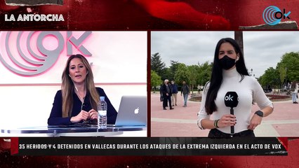 La Antorcha: Acto de Vox en Vicálvaro tras los ataques de ayer en Vallecas