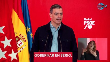 Pedro Sánchez y Ángel Gabilondo, en un acto sobre sostenibilidad y cambio climático