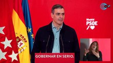Pedro Sánchez y Ángel Gabilondo, en un acto sobre sostenibilidad y cambio climático