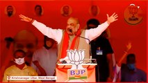 #HomeMinister @AmitShah 's #Roadshow In #Krishnanagar Uttar, #West Bengal