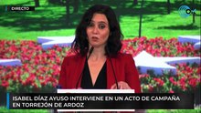 DIRECTO: Isabel Díaz Ayuso participa en un acto de campaña en Torrejón de Ardoz