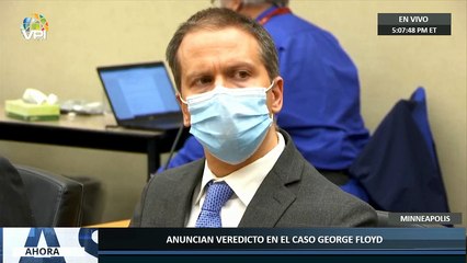 Anuncian veredicto en caso George Floyd - Ahora