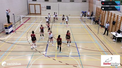 U19f : Genève Volley - Servette Star-Onex