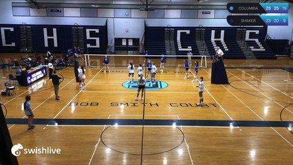 Girl's SSC Volleyball: Shaker @ Columbia