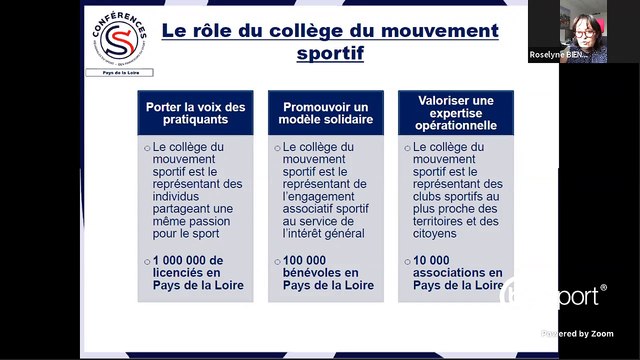 STAPS Le Mans : Les conférences régionales du sport - décryptage